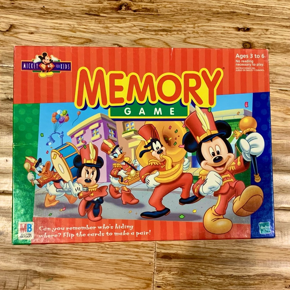 Mickey & Friends Memory game - vintage